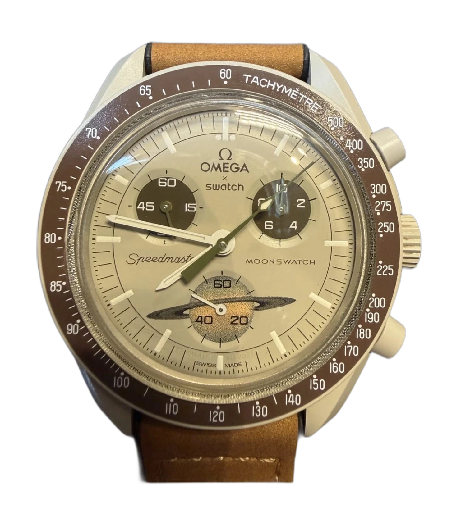 Omega x Swatch Saturn